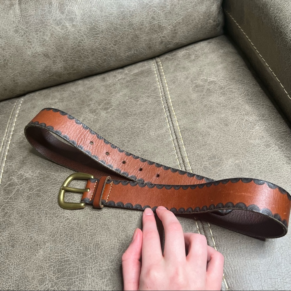 J Crew Leather Belt